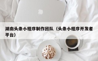 当阳湖南头条小程序制作团队（头条小程序开发者平台）
